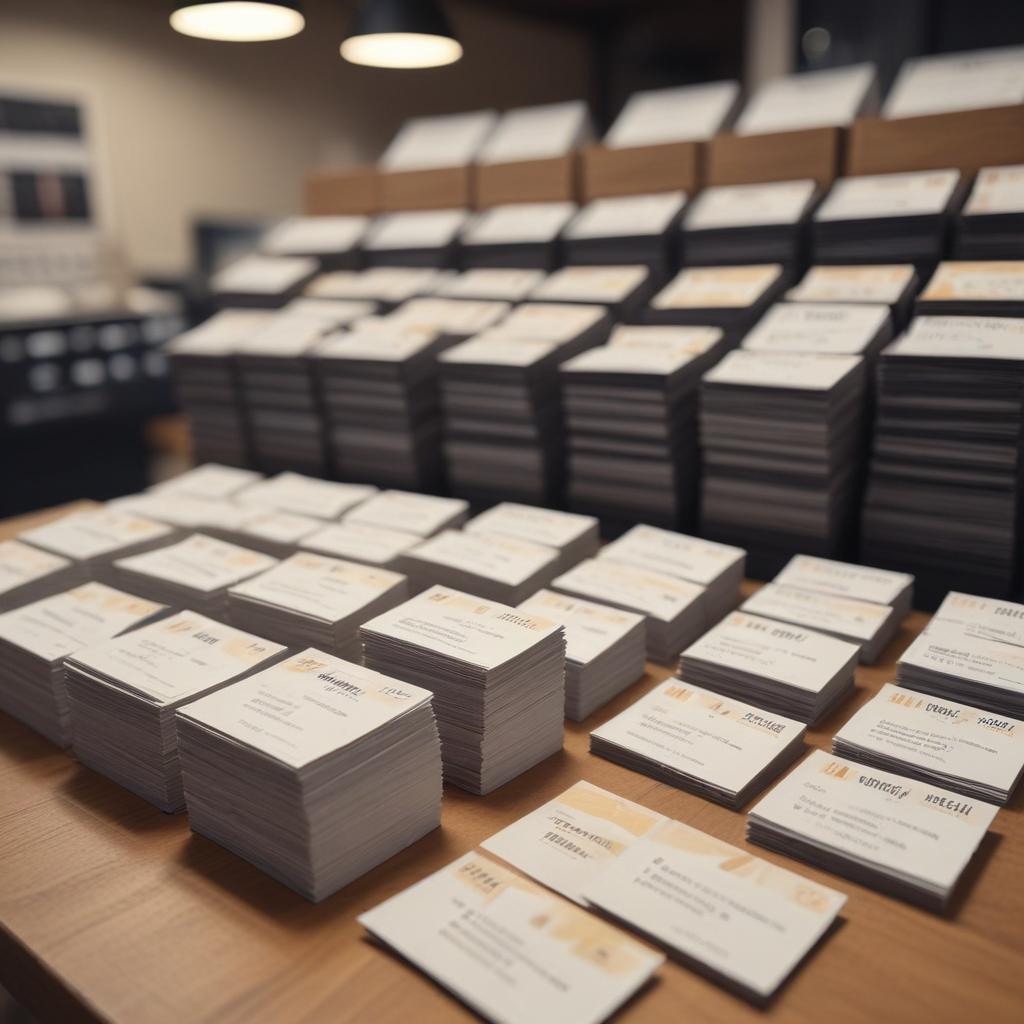 Печать визиток: обзор цен в типографиях и основных условий